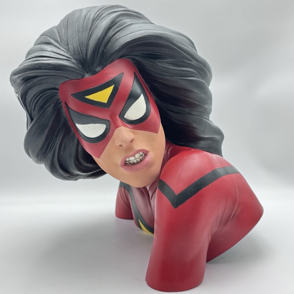 SAMPLE Marvel Dynamic Forces 1:1 Scale Alex Ross‎ Spider-Woman Life Size Bust